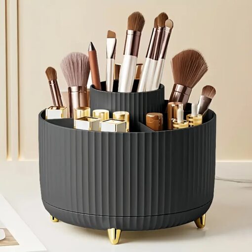 360 rotating makeup organizer