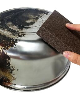 Pot Bottom Cleaning Rust Removal Sponge