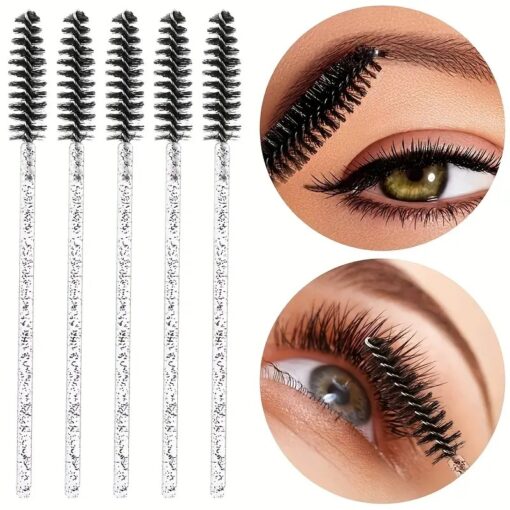 10pcs Eyelash & Eyebrow Brush Set