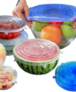 Silicone Stretch Lids Reusable Food Covers