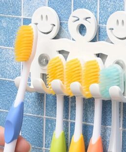 Toothbrush Holder Wall Mounted Suction Cup
