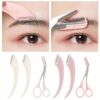 Stainless Steel Eyebrow Trimmer Set