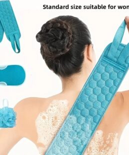 3pcs Teal Exfoliating Bath Set for Women